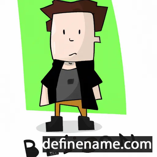 cartoon of the name Besion