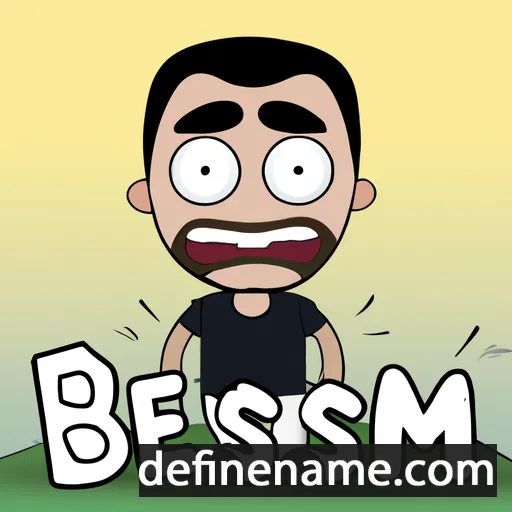 cartoon of the name Besmir