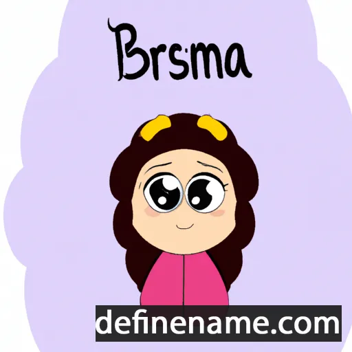 cartoon of the name Besmira