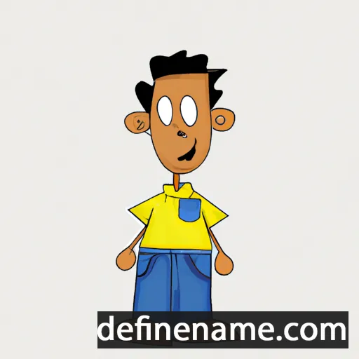 cartoon of the name Betânio