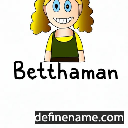 Bethanna cartoon