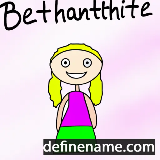 Bethannie cartoon