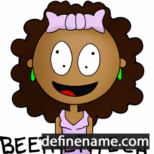 cartoon of the name Bethella