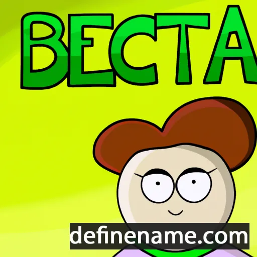 cartoon of the name Betica