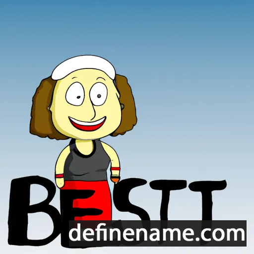 cartoon of the name Betsi