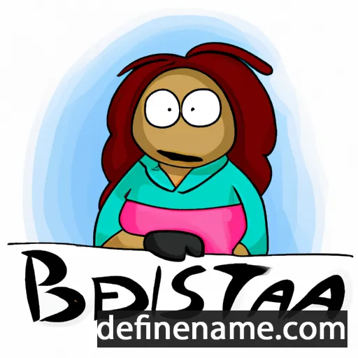 cartoon of the name Betsinda