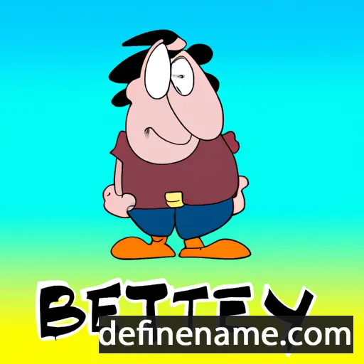 cartoon of the name Bettrys