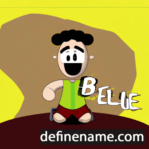 cartoon of the name Betúel