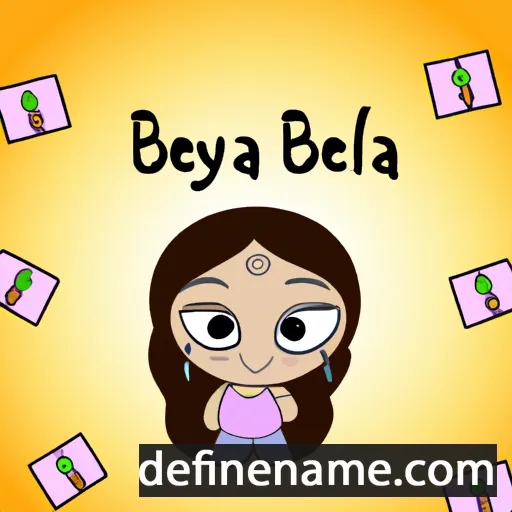 cartoon of the name Beyla