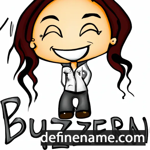 cartoon of the name Beyzanur