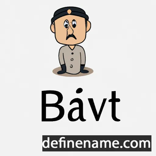 cartoon of the name Bhavjit