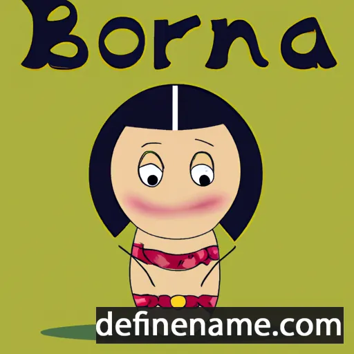 Bíboranna cartoon