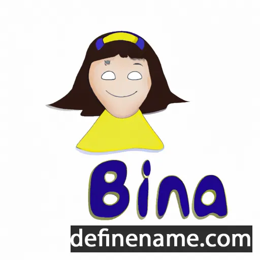 Bína cartoon