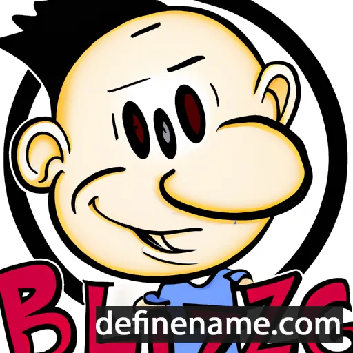 cartoon of the name Biaggiuzzu