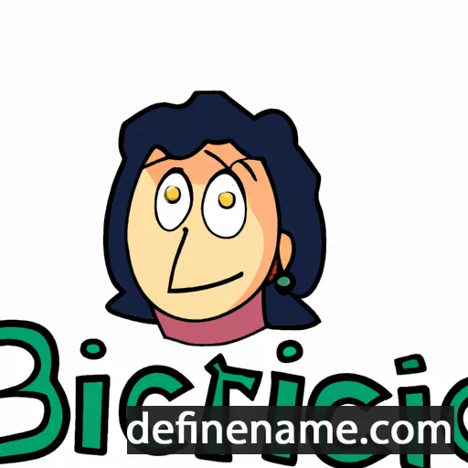 cartoon of the name Biatrici