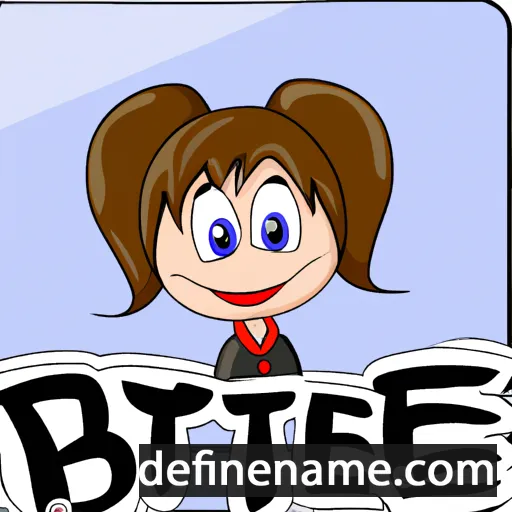 cartoon of the name Biette