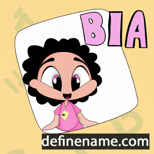 cartoon of the name Biijá