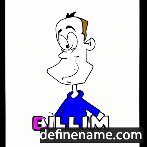 cartoon of the name Billiam