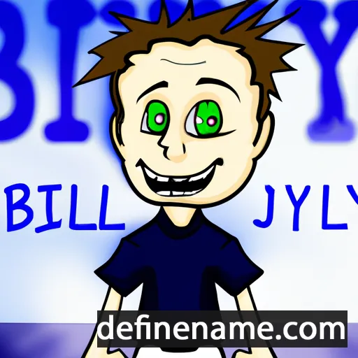 cartoon of the name Billyjoe