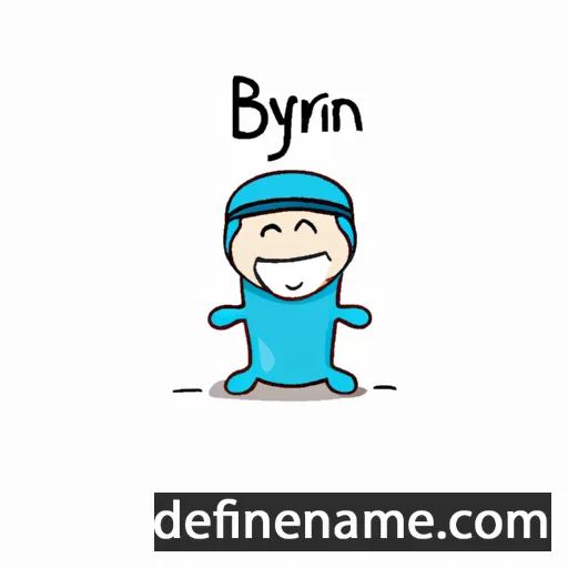 cartoon of the name Binyan