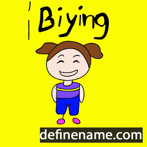 Binying cartoon