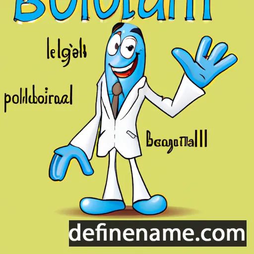 cartoon of the name Biolant