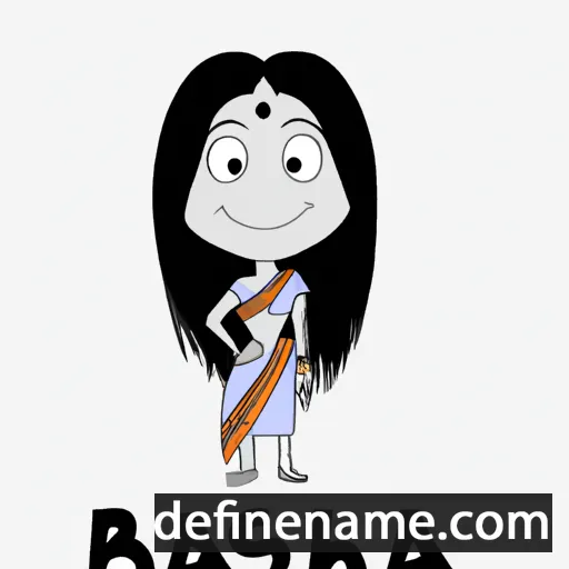 cartoon of the name Bipasha