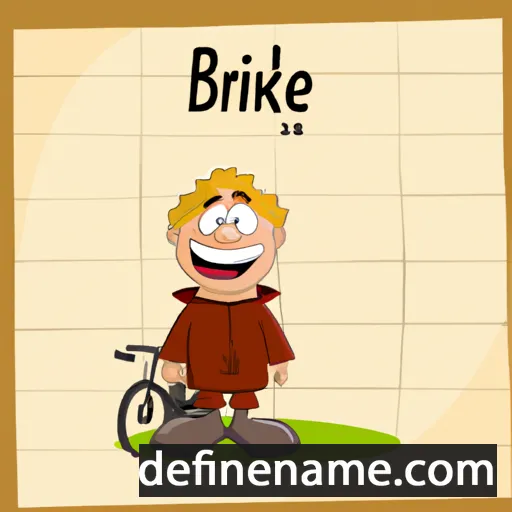 cartoon of the name Birkide