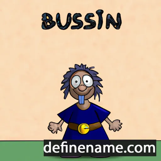 cartoon of the name Biúrstæinn