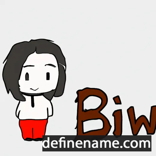 Biwei cartoon