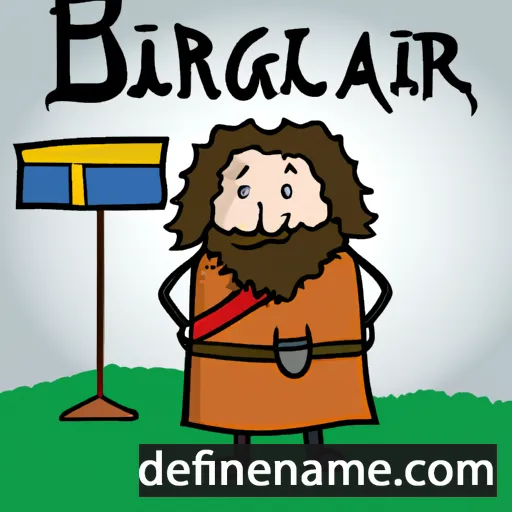 cartoon of the name Bjarnlaugr