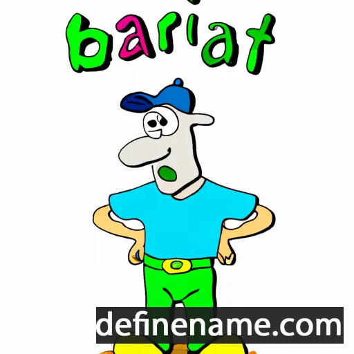 cartoon of the name Bjartmar