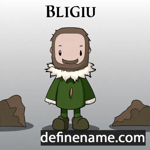 cartoon of the name Björgúlfur