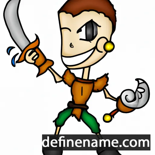 cartoon of the name Blade