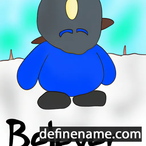 cartoon of the name Blævar