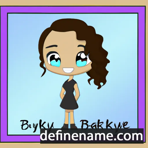 Blakelyn cartoon