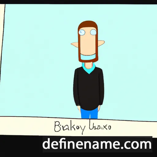 cartoon of the name Blakeney