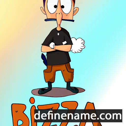 cartoon of the name Blaža