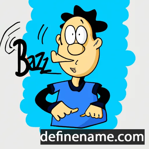 cartoon of the name Blažo