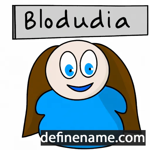 Blóðughadda cartoon