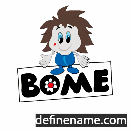 cartoon of the name Bloeme