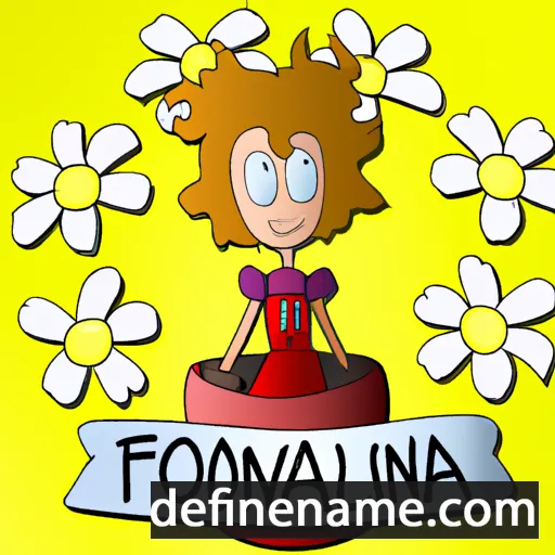 cartoon of the name Bloemina