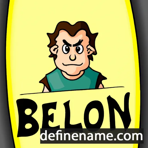 cartoon of the name Bǫlþorn