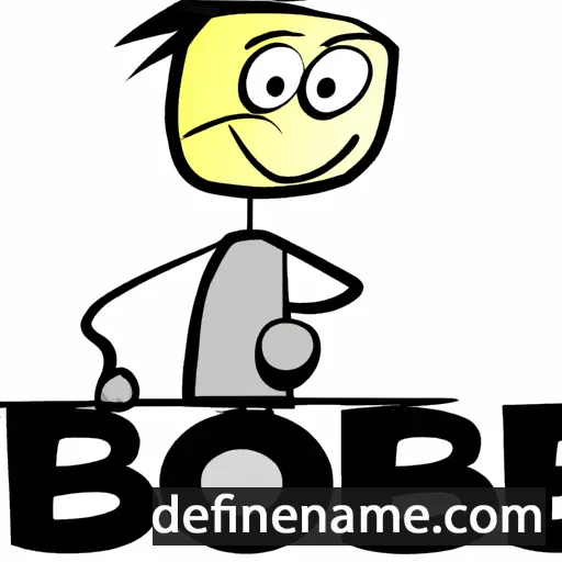 cartoon of the name Bobb