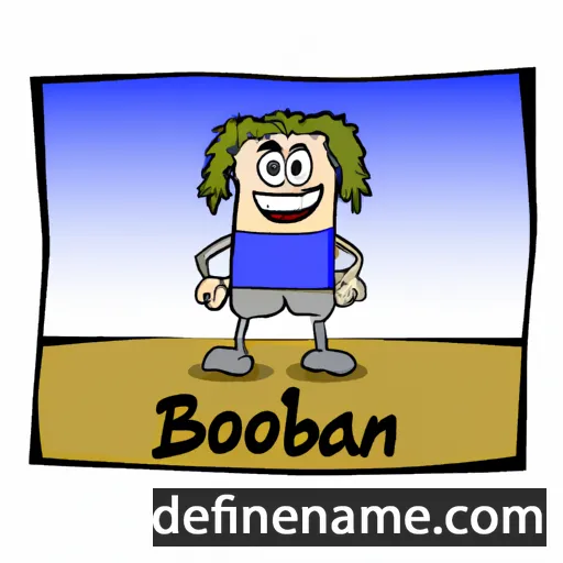 cartoon of the name Bobbejaan