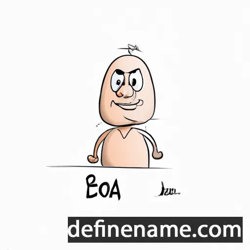 cartoon of the name Bobra