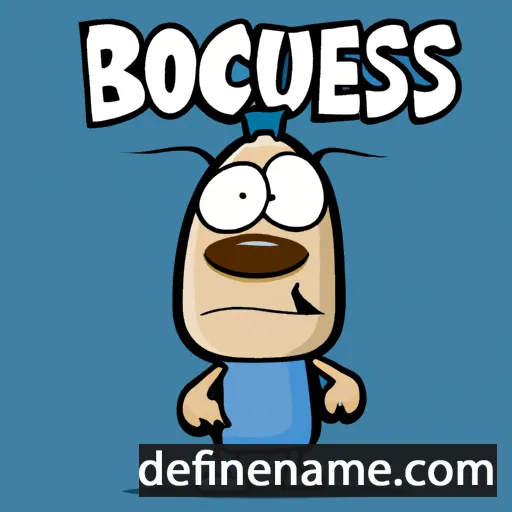 cartoon of the name Bocefus