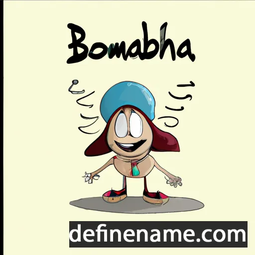 Bohumíra cartoon