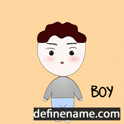 cartoon of the name Bohyun