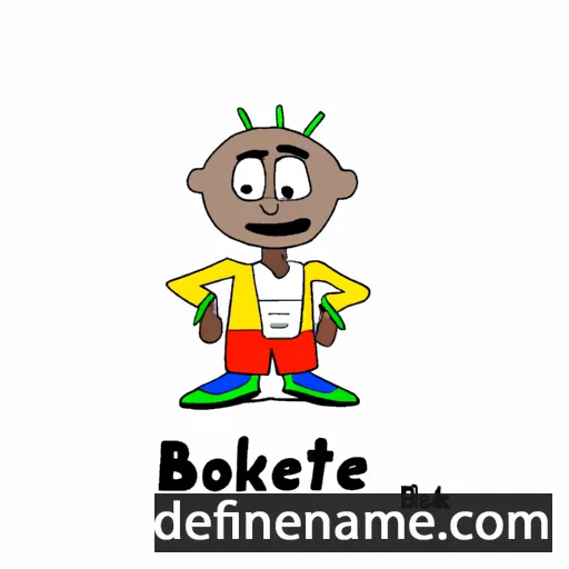 Boiketlo cartoon